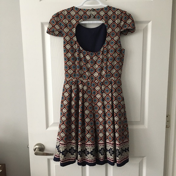 Moon Patterned Dress - Picture 3 of 7